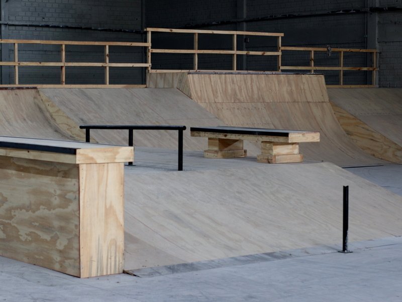 Obra da primeira pista de skate pública e coberta entra na reta final no CDM de Santa Maria