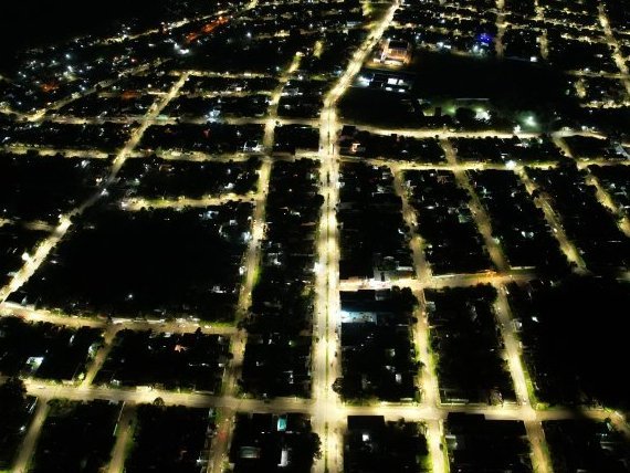 Iluminação pública com LED avança em Santa Maria: Nova Santa Marta lidera a transformação