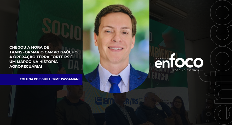 Chegou a hora de transformar o campo gaúcho: a Operação Terra Forte RS é um marco na história agropecuária! 