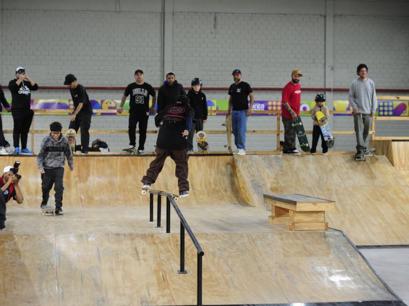 Nova pista coberta de skate em Santa Maria recebe etapa da Liga Gaúcha de Street Skate