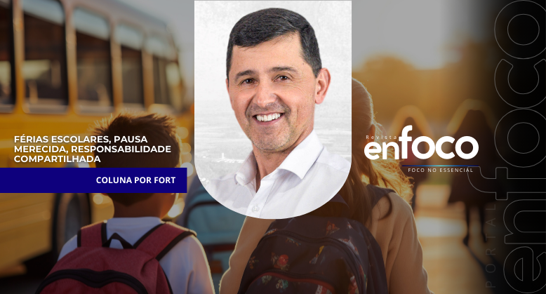 Férias escolares, pausa merecida, responsabilidade compartilhada