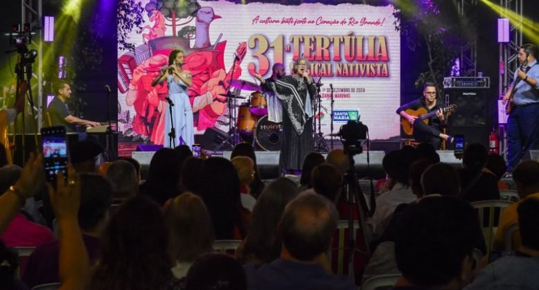 Inscrições abertas para a 32ª Tertúlia Musical Nativista de Santa Maria