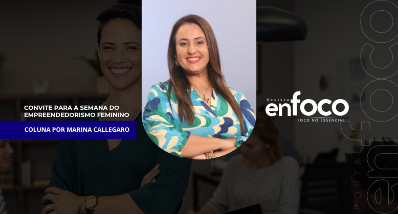 Convite para a semana do empreendedorismo feminino