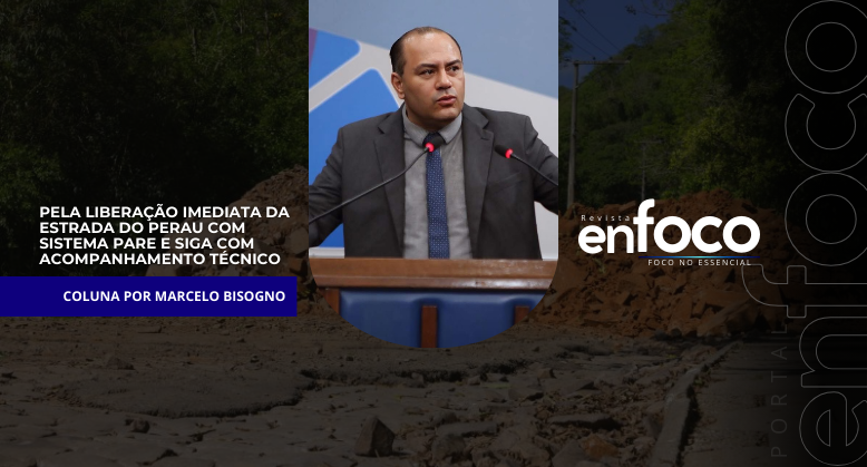 Pela Liberação Imediata da Estrada do Perau com Sistema Pare e Siga com Acompanhamento Técnico