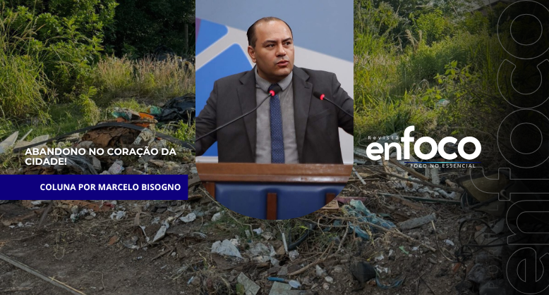 Abandono no coração da cidade!