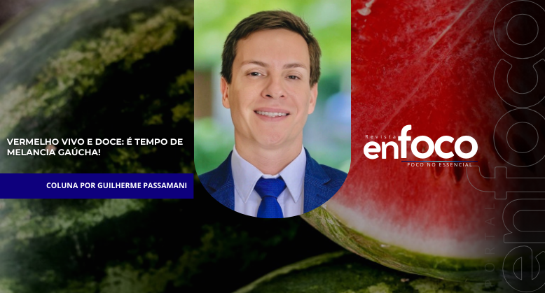 Vermelho Vivo e Doce: é tempo de melancia gaúcha!