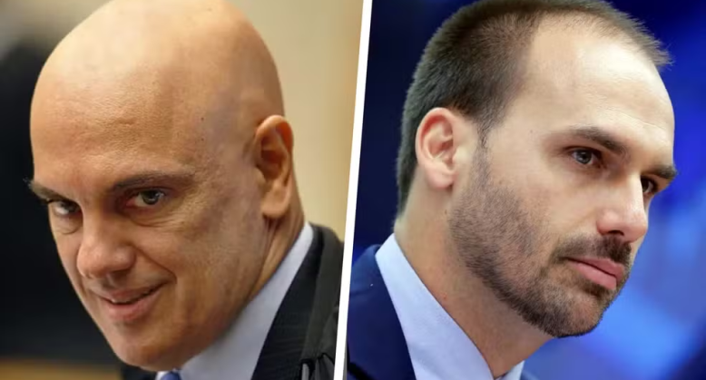 Alexandre de Moraes assume inquérito contra Eduardo Bolsonaro, que corre sob sigilo